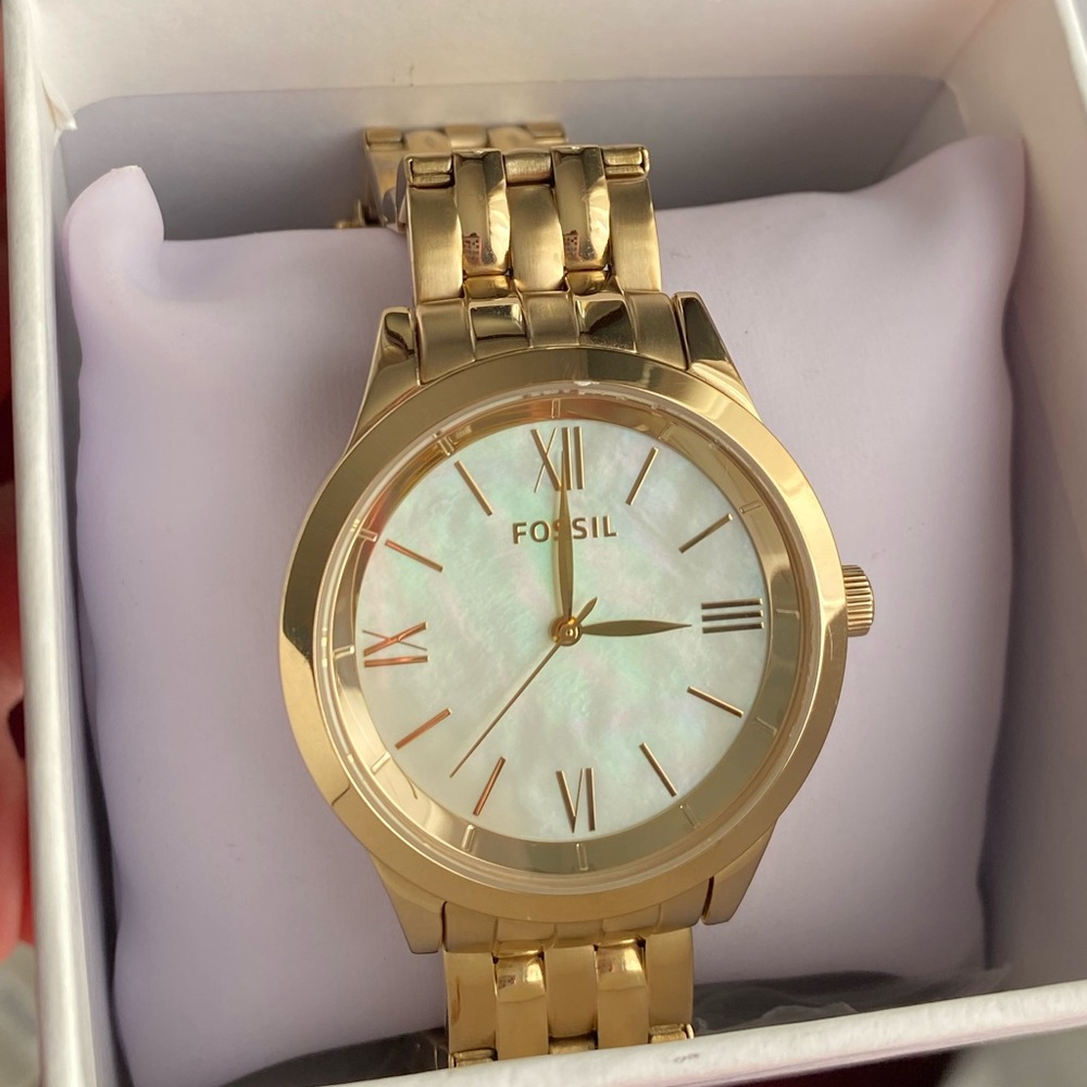 Fossil Gold Watch